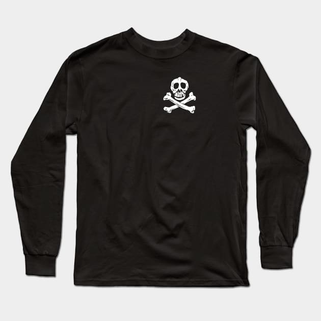 Black Major Long Sleeve T-Shirt by JackCouvela